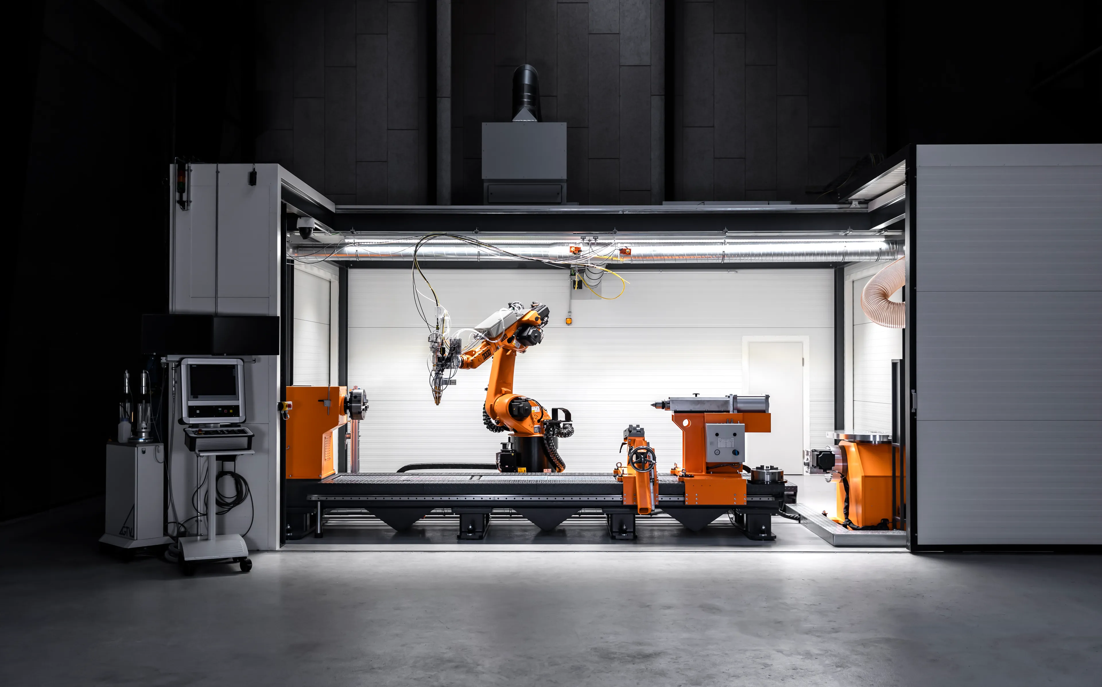 Robotbaseret storskala 3D-print i metal anvendt til fremstilling og genopbygning af store industrikomponenter. 